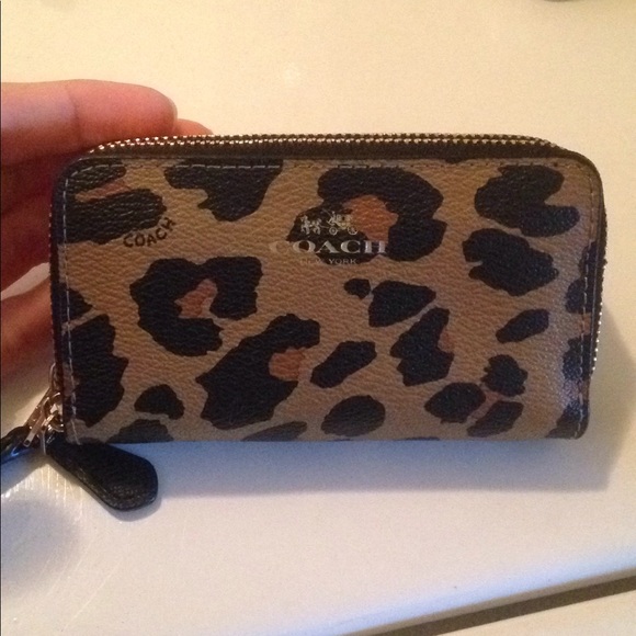 Coach Handbags - Coach double zip wallet